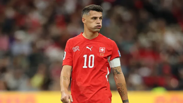 Granit Xhaka, figura de la Selección de Suiza.