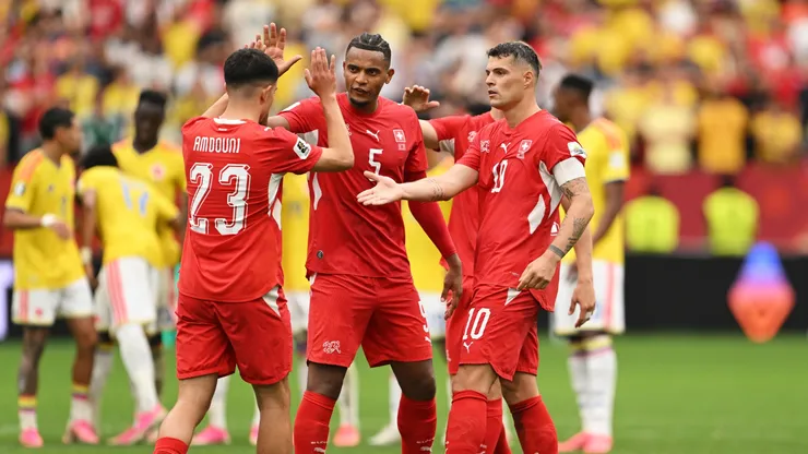 Suiza eliminó a Colombia.