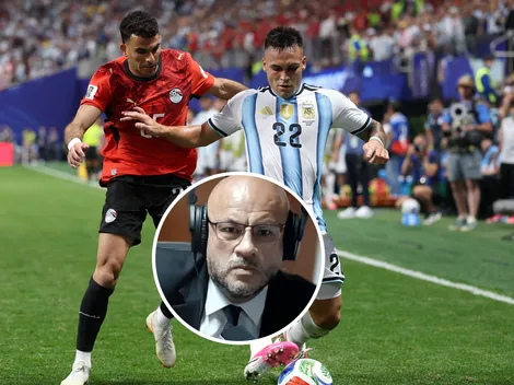 Mr Peet explota contra el arbitraje del Argentina vs. Egipto