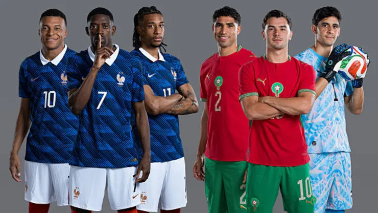 Alineaciones confirmadas del Francia vs. Marruecos por el Mundial 2026.