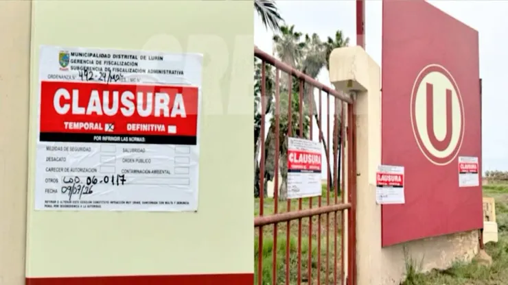 Universitario sufre con una clausura municipal.