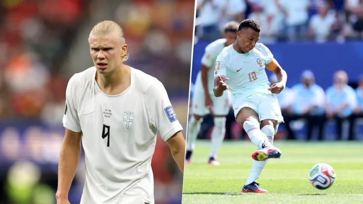 Erling Haaland se quejó por un hecho ocurrido en el penal de Kylian Mbappé ante Marruecos.