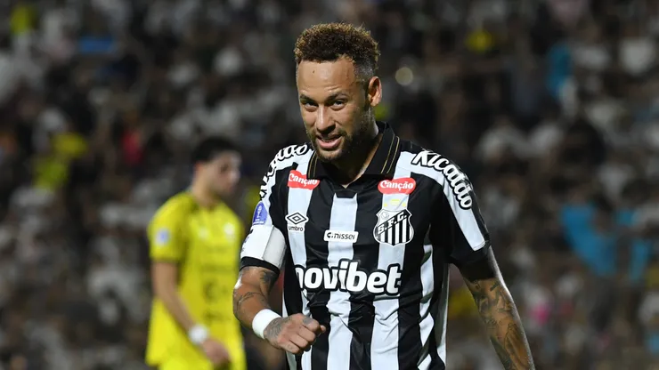 Neymar, figura de Santos FC.