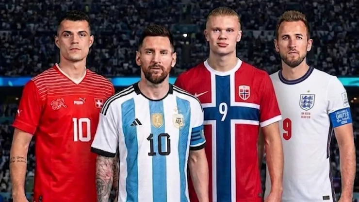 Suiza, Argentina, Noruega e Inglaterra, en acción este sábado.