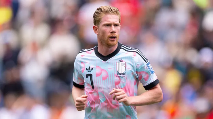Kevin de Bruyne, figura de la Selección de Bélgica.