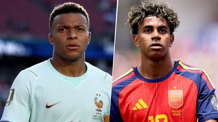Kylian Mbappé y Lamine Yamal se verán las caras en semifinales.