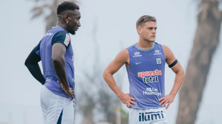 Eryc Castillo y Federico Girotti.