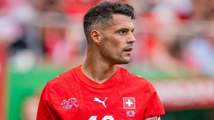 Granit Xhaka, figura y capitán de la Selección de Suiza.