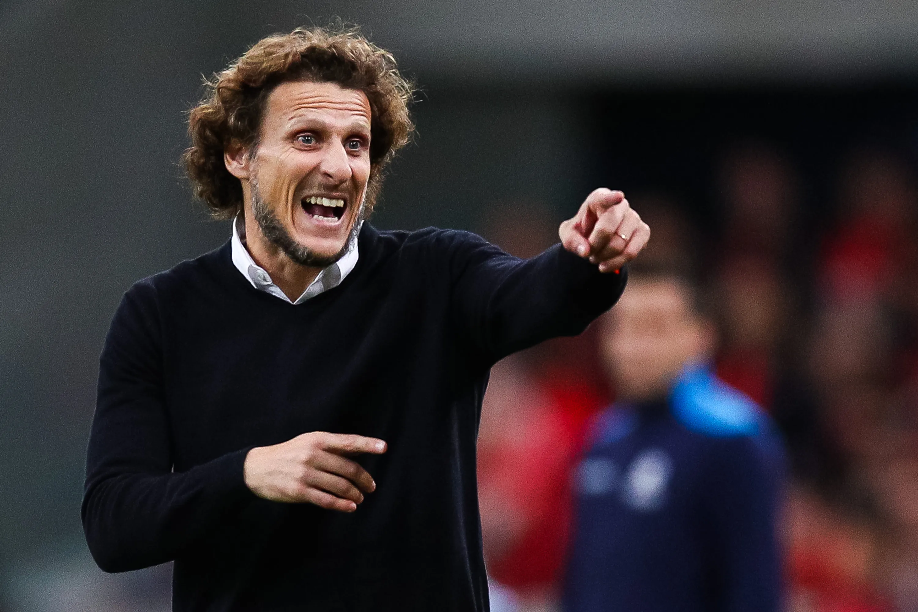 Diego Forlán como DT de Peñarol (Foto: Getty).