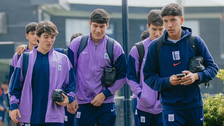 Jugadores de Alianza Lima.