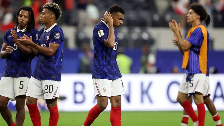 Jugadores de la Selección de Francia.
