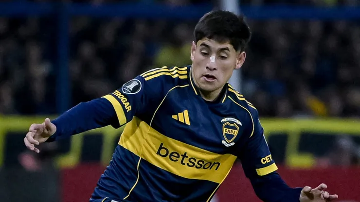 Tomás Aranda, jugador de Boca Juniors.