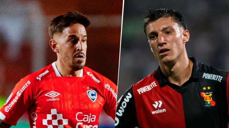 Alejandro Hohberg y Nicolás Quagliata, figuras de Cienciano y Melgar, respectivamente.