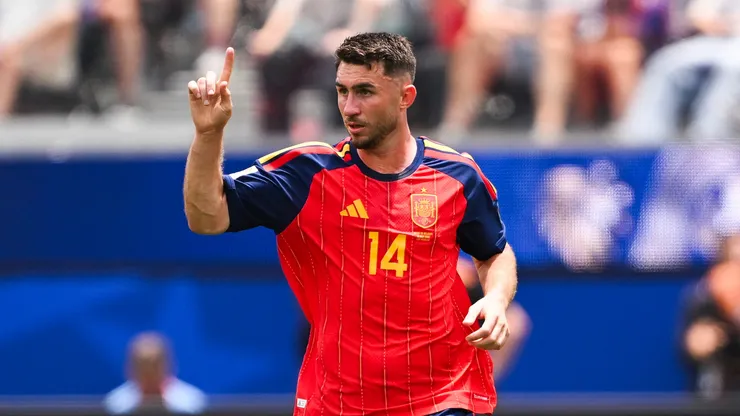 Aymeric Laporte, defensor de España.