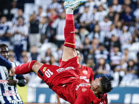 El golazo de chalaca de Nahuel Luján para Sport Huancayo ante Alianza Lima en Matute