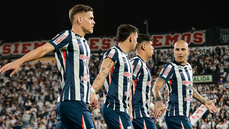 Plantel de Alianza Lima.