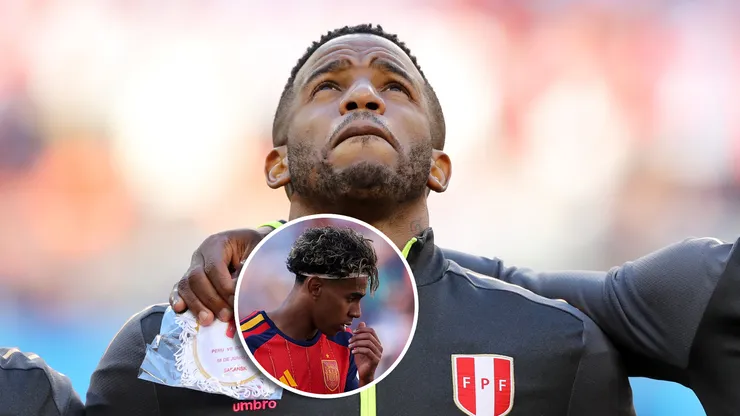 Jefferson Farfán y Lamine Yamal.
