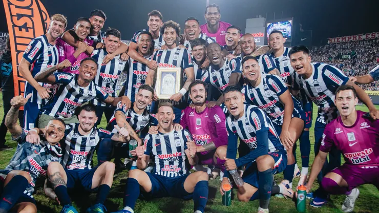 Jugadores de Alianza Lima.
