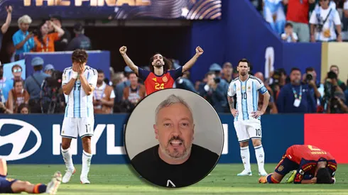 Pablo Carrozza soltó teoría conspirativa para justificar la derrota de Argentina ante España