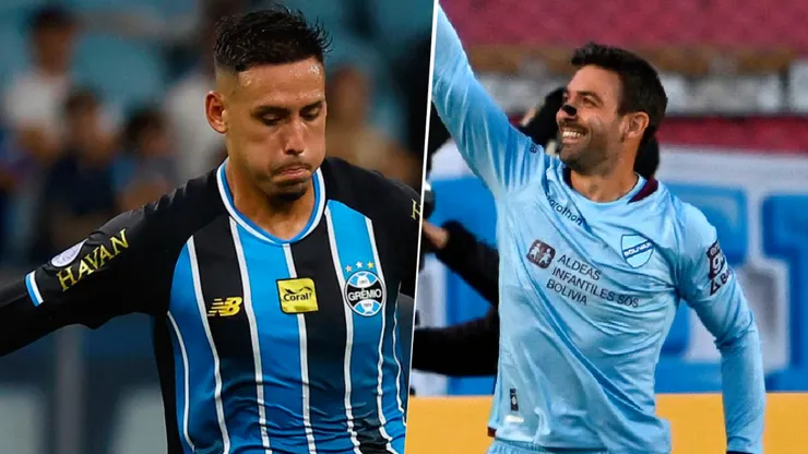 Erick Noriega no jugó en la derrota de Gremio ante Bolívar por Copa Sudamericana.