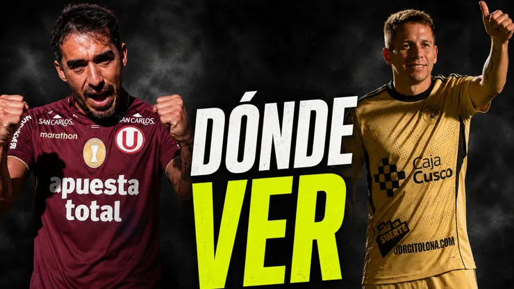 Dónde ver Universitario vs Cusco FC
