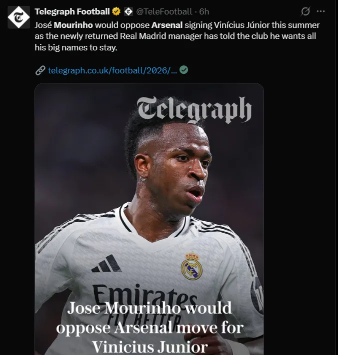 Fuente: @TeleFootball