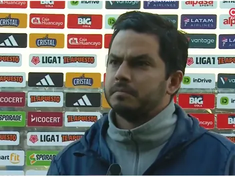 "Es indignante": Franco Navarro Jr. explotó en contra del árbitro tras el empate de Alianza en Cutervo
