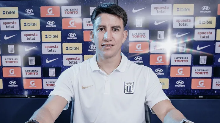 Fernando Gaibor denunció arbitraje contra de Alianza Lima en la Liga 1.