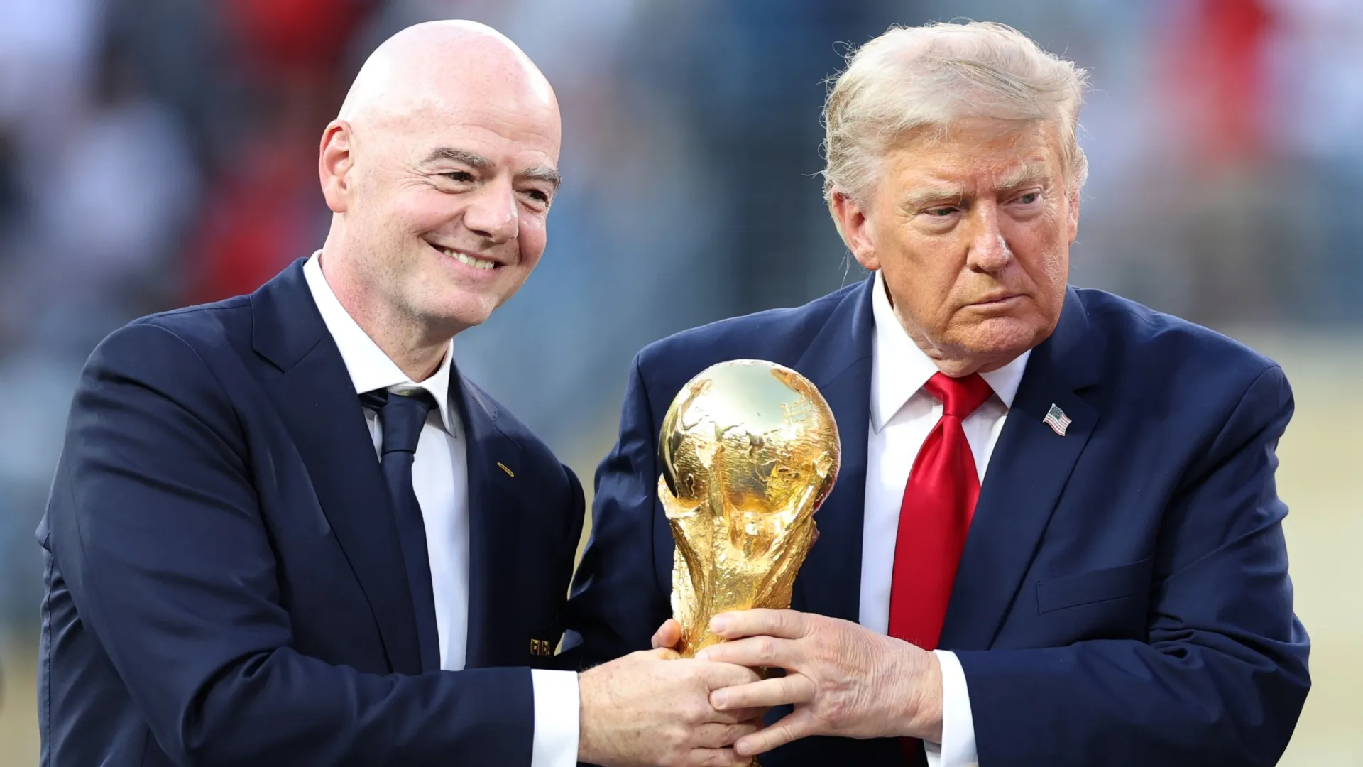 Gianni Infantino podría seguir sus negocios con Donald Trump y la Copa del Mundo (Getty Images).