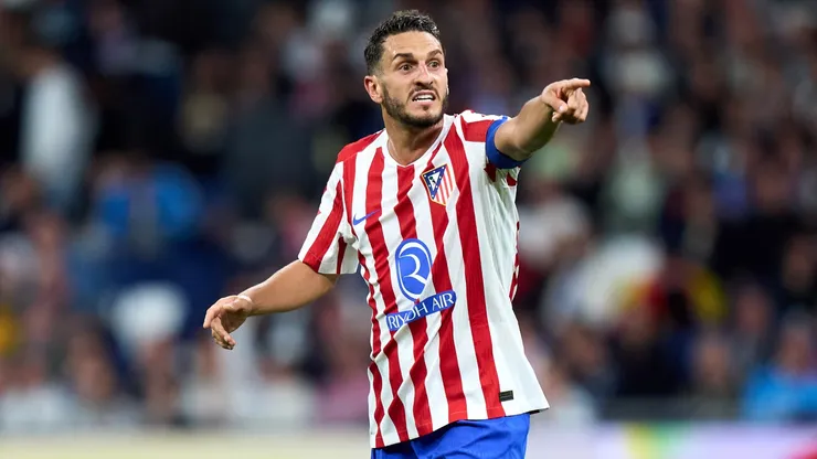 Koke, capitán del Atlético de Madrid.