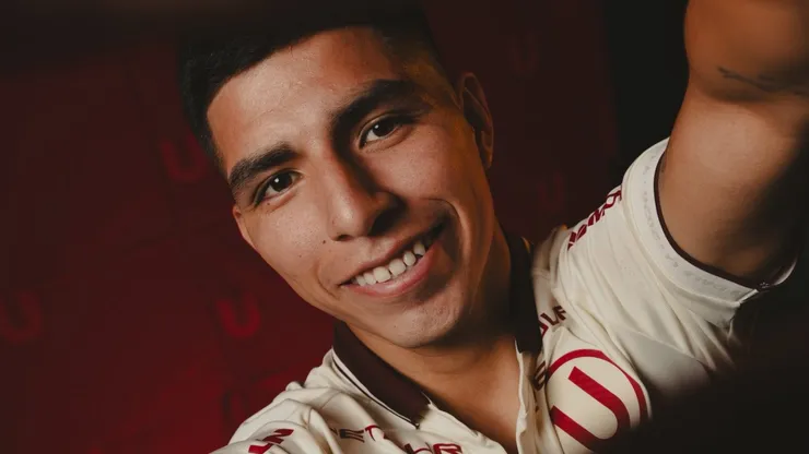 Piero Quispe ya se sumó como refuerzo a la 'U'.