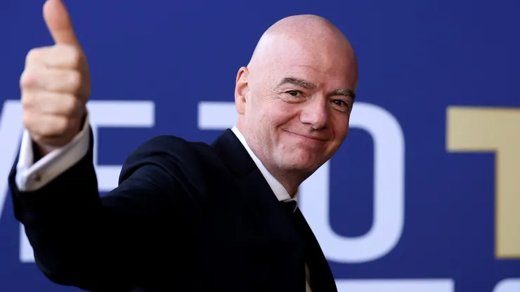 Gianni Infantino, presidente de la FIFA.