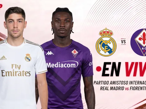 Dónde ver EN VIVO Real Madrid vs Fiorentina, amistoso internacional: hora, alineaciones, TV y YouTube
