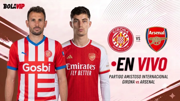 Girona y Arsenal se enfrentan en un duelo amistoso internacional.