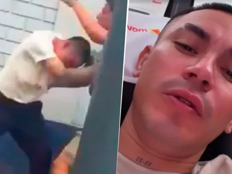 Graban a Jean Deza en pelea callejera y así explicó lo que pasó: “A meterle show”
