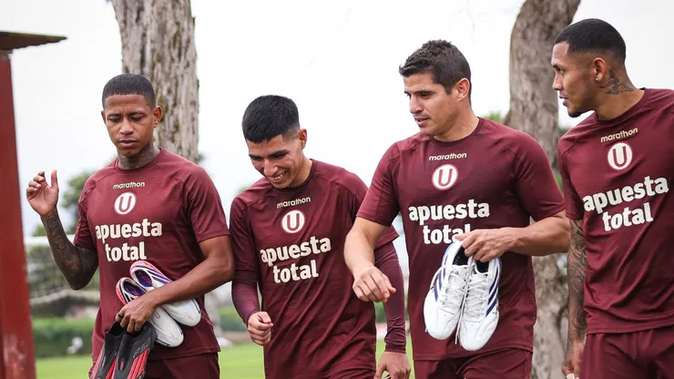 Andy Polo, Piero Quispe, Aldo Corzo y Bryan Reyna.