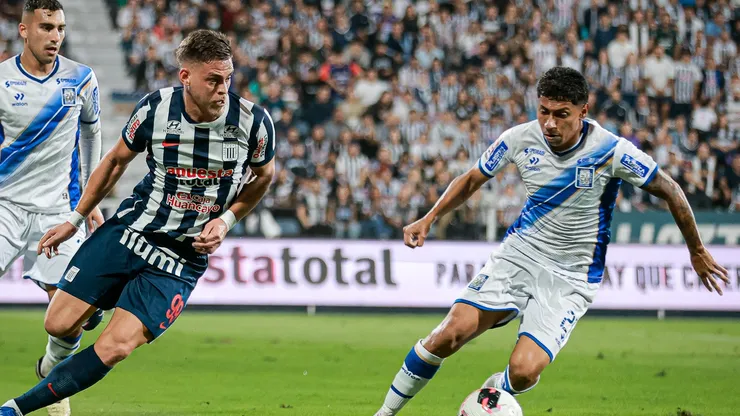 Federico Girotti, en el partido entre Alianza Lima y Alianza Atlético.
