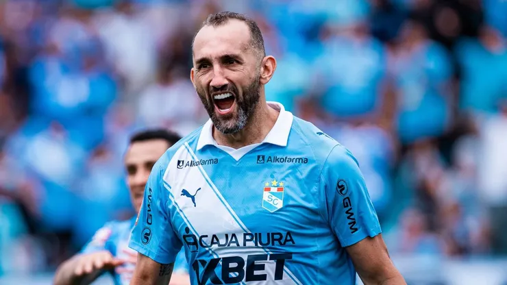 Hernán Barcos, delantero de Sporting Cristal.