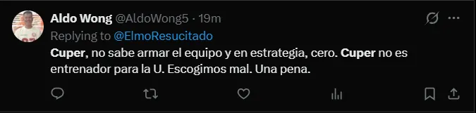 Fuente: 'X'.