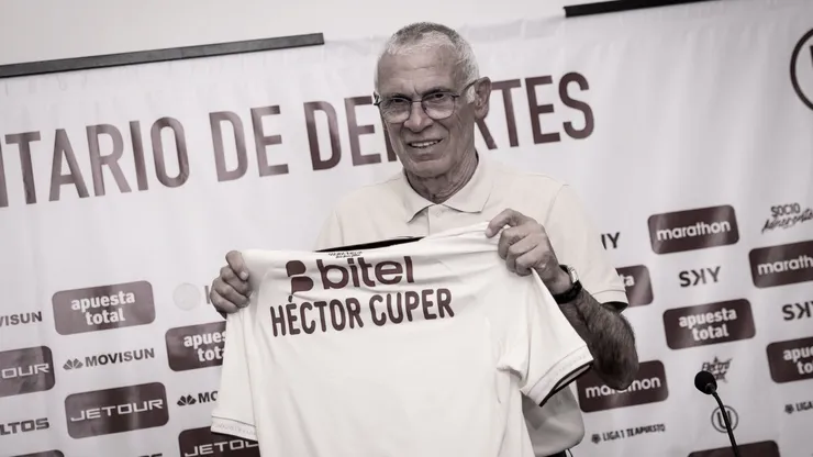 Héctor Cúper responsable de la derrota de Universitario contra Cienciano en Cusco.
