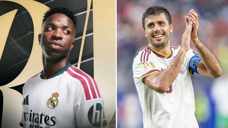 Vinicius Jr. y Rodri.
