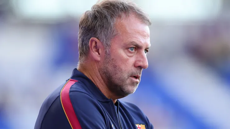 Hansi Flick, entrenador del FC Barcelona.