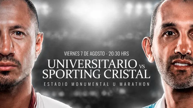 Universitario vs. Sporting Cristal por el Torneo Clausura 2026.