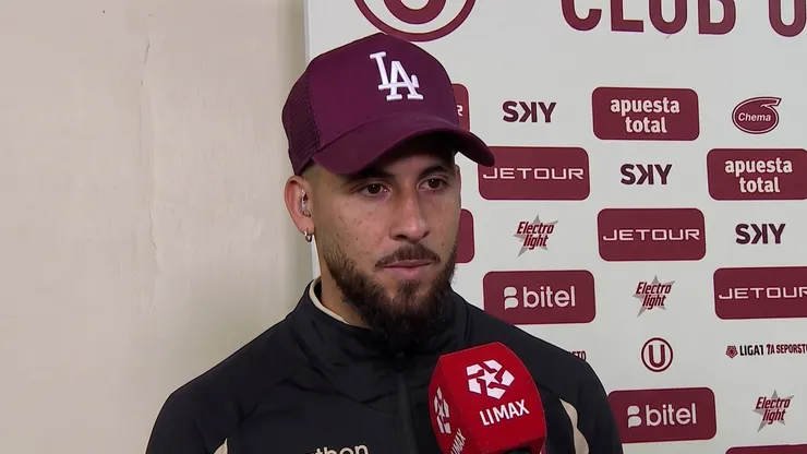 Caín Fara habló en L1MAX y pidió disculpas por provocar el penal del empate.