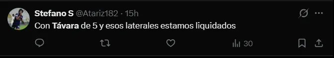 Fuente: 'X'.