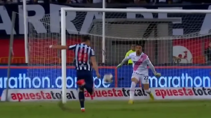 Girotti definió ante Melián para el empate de Alianza Lima.