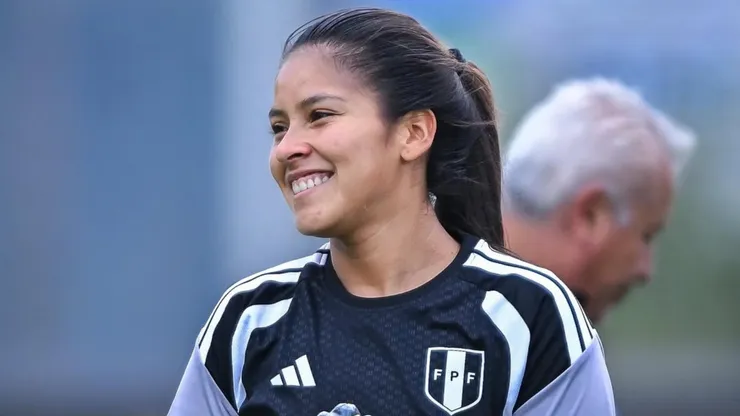 Maryory Sanchez, arquera de la Selección Peruana.