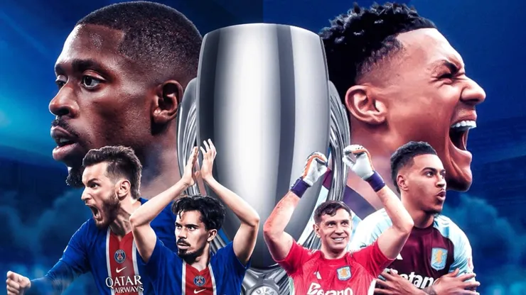 Dónde ver EN VIVO PSG vs. Aston Villa por la Supercopa de Europa.