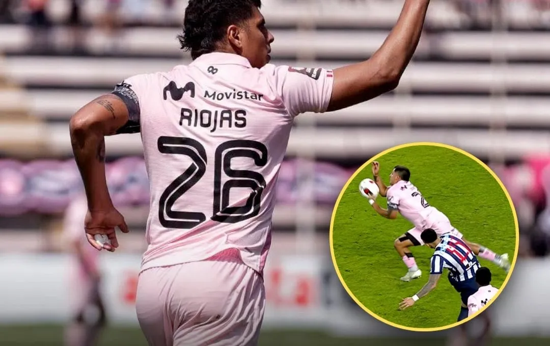 Hansell Riojas el hombre de la polémica en el Sport Boys vs. Alianza Lima. (Foto: X).