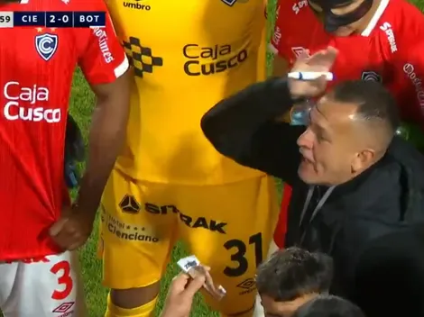 La arenga de Horacio Melgarejo en Cienciano que se volvió viral ante Botafogo